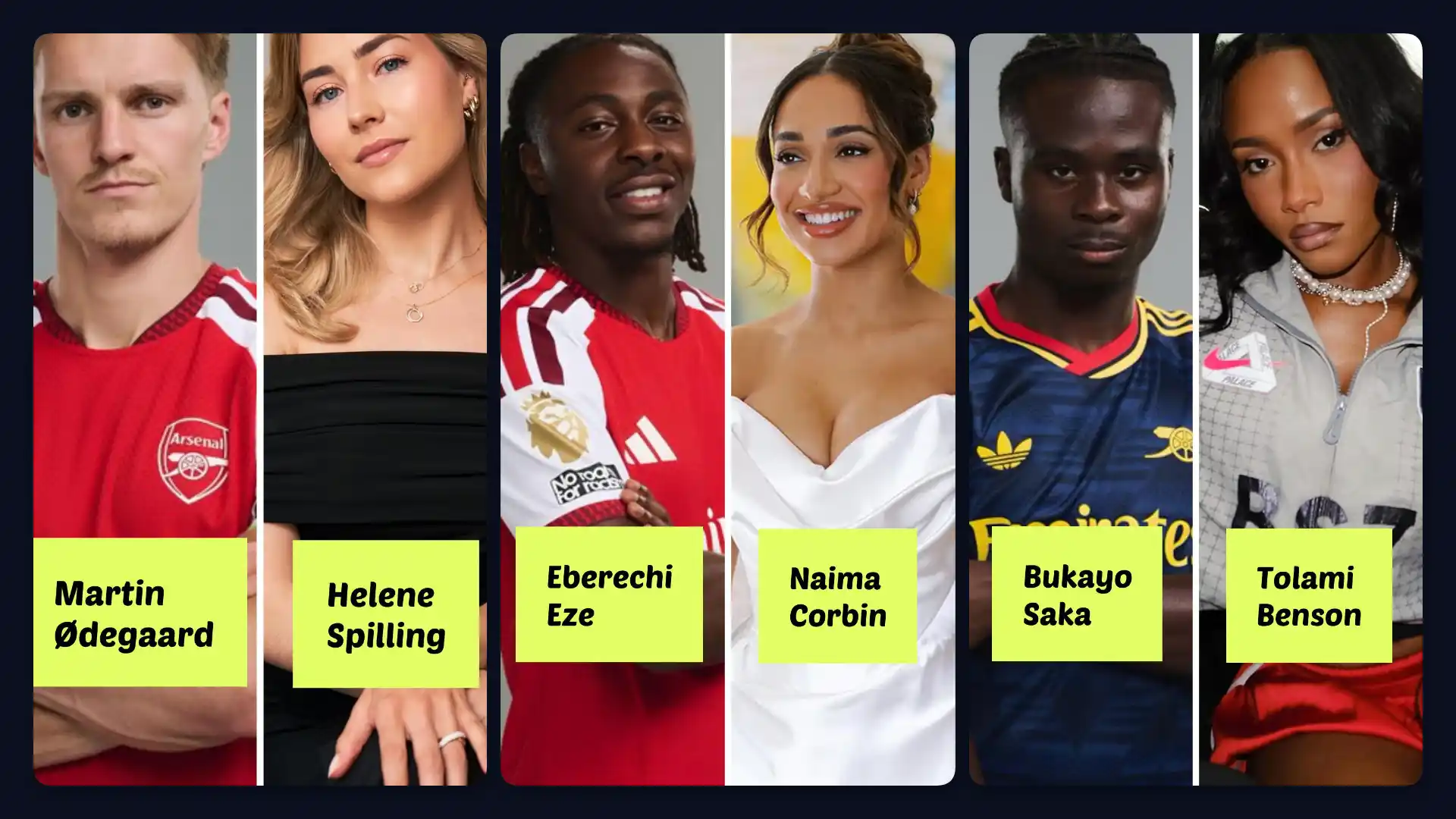 arsenal fc players wags